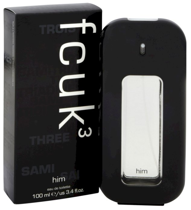 Fcuk 3 Him Perfume EDT 100
