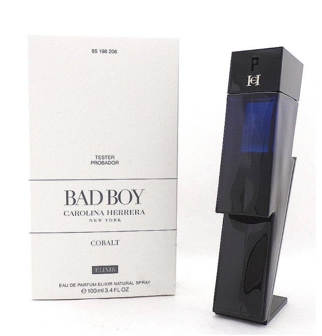 Carolina Herrera Bad Boy Cobalt Elixir Perfume Tester EDP 100ml