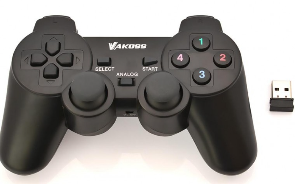 Vakoss GP-3925BK PC / PS Wireless Gamepad