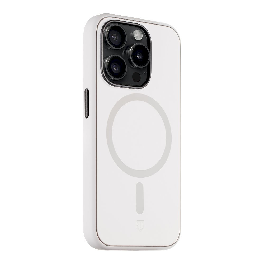 Tactical MagForce SmoothIsFast Cover for Apple iPhone 15 Pro / chalk