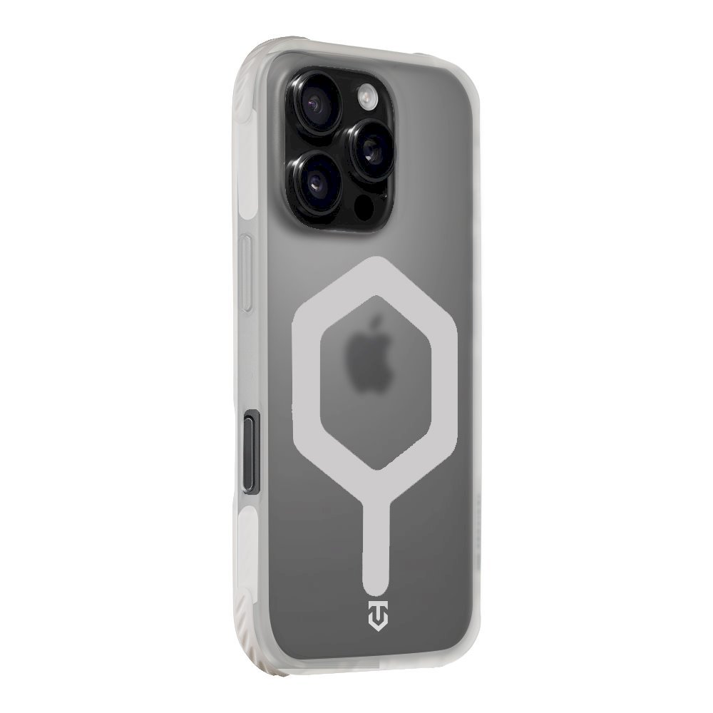 Tactical MagForce Hexagon Cover for Apple iPhone 16 Pro / white
