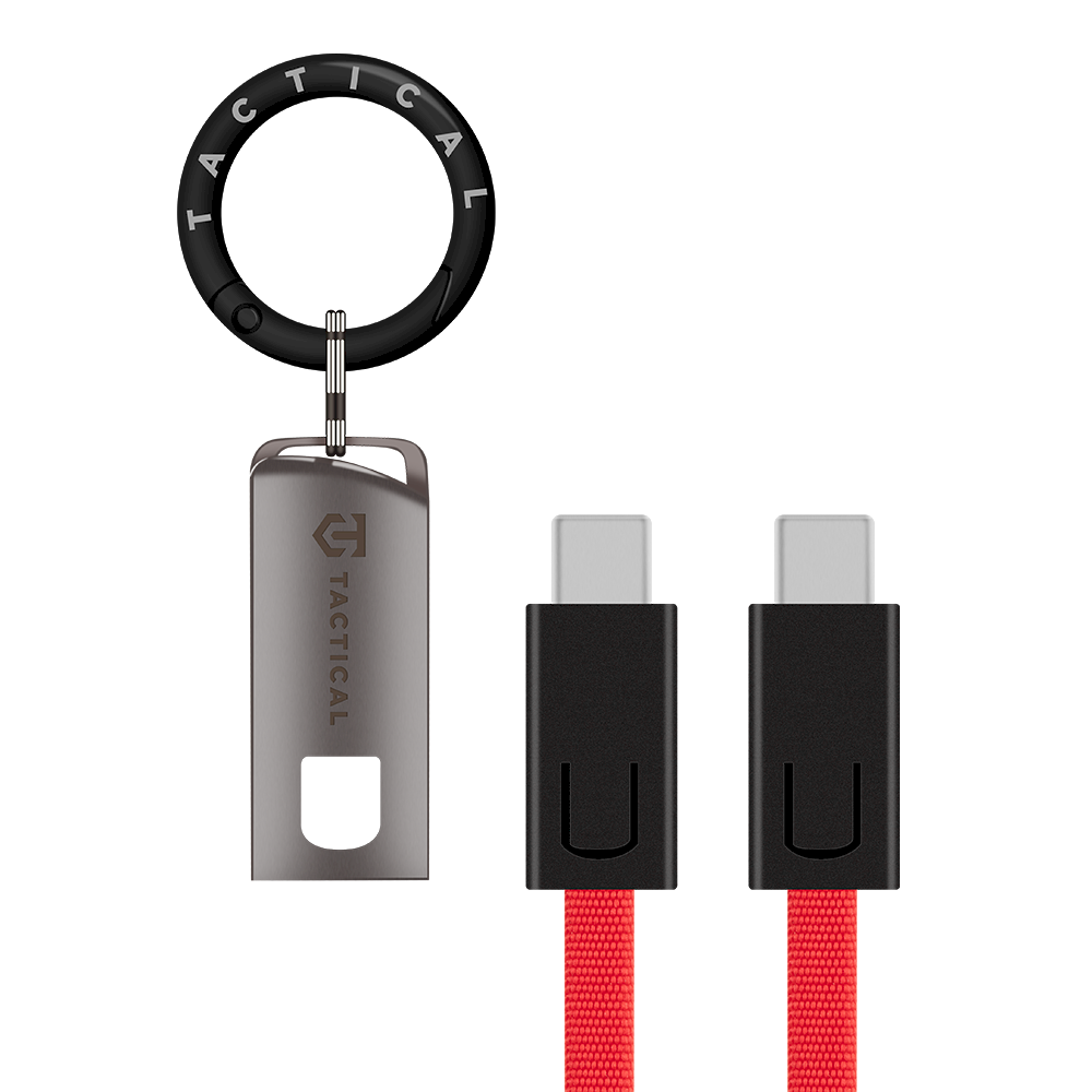 Tactical OODA Loop USB-C/USB-C Cable / red