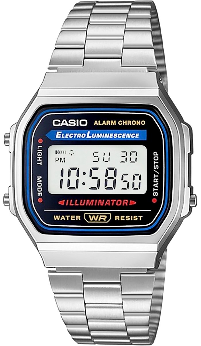 Casio A168 WA Retro Vintage Vīriešu