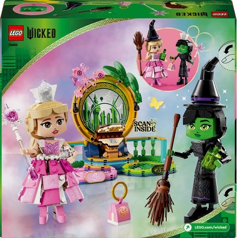 LEGO 75682 Wicked Elphaba un Glindas