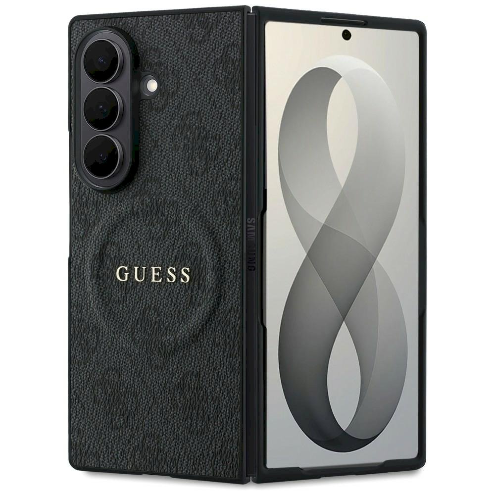 GUESS PU Leather 4G Magnetic Case