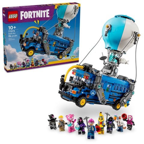 Lego 77073 Fortnite Battle Bus Building