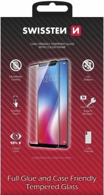 Swissten Full Face Tempered Glass Aizsargstikls