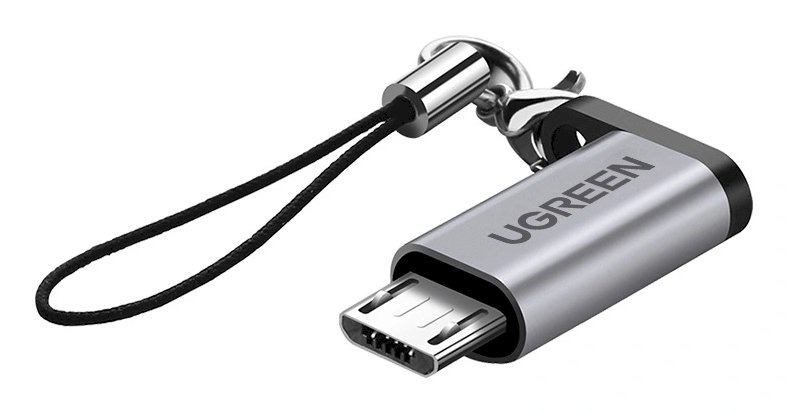 UGREEN 50590 Micro USB to USB-C Cable Gender Changer / grey