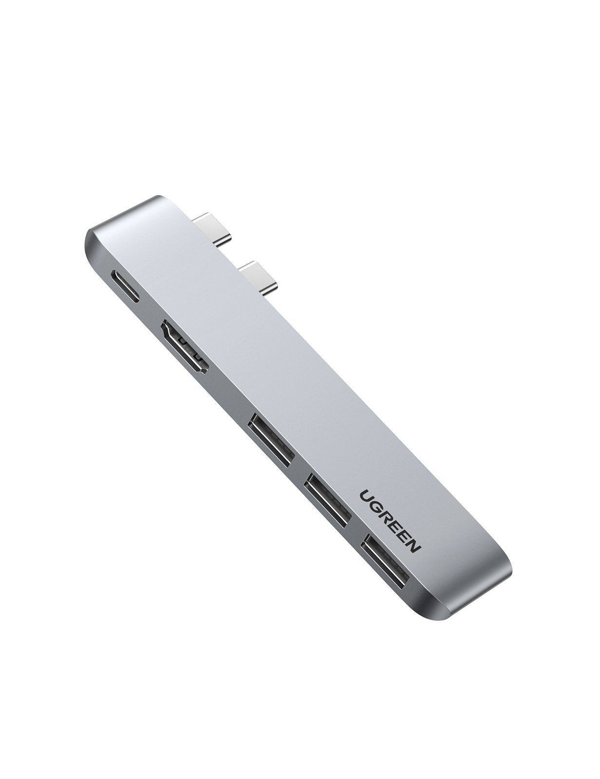 UGREEN 60559 Laptop Dock / Port Replicator USB 3.2 Gen 1 (3.1 Gen 1) Type-C / silver