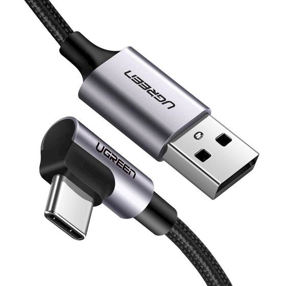 UGREEN 50940 USB Cable USB 2.0 USB-A to USB-C 0.48 Gbit/s 5 m / black, silver
