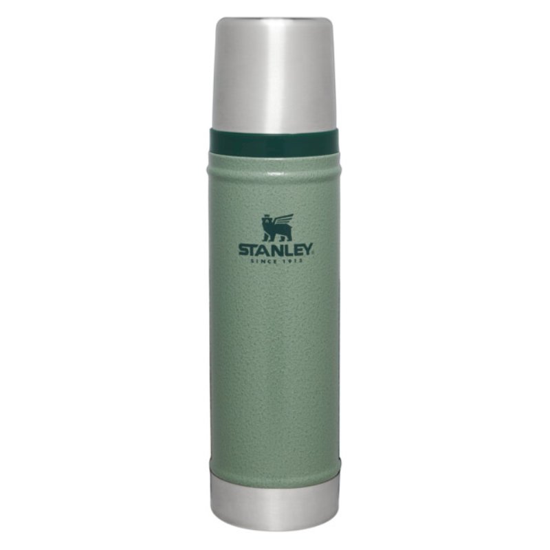 Stanley The Legendary Classic Bottle Thermos 0.6L in Hammertone Green