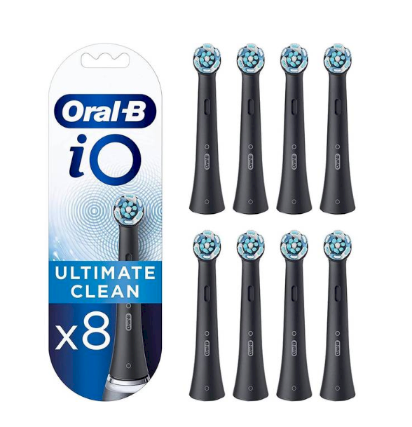 Oral-B Sonic Ultimate Clean Brush attachments, 8-piece set.