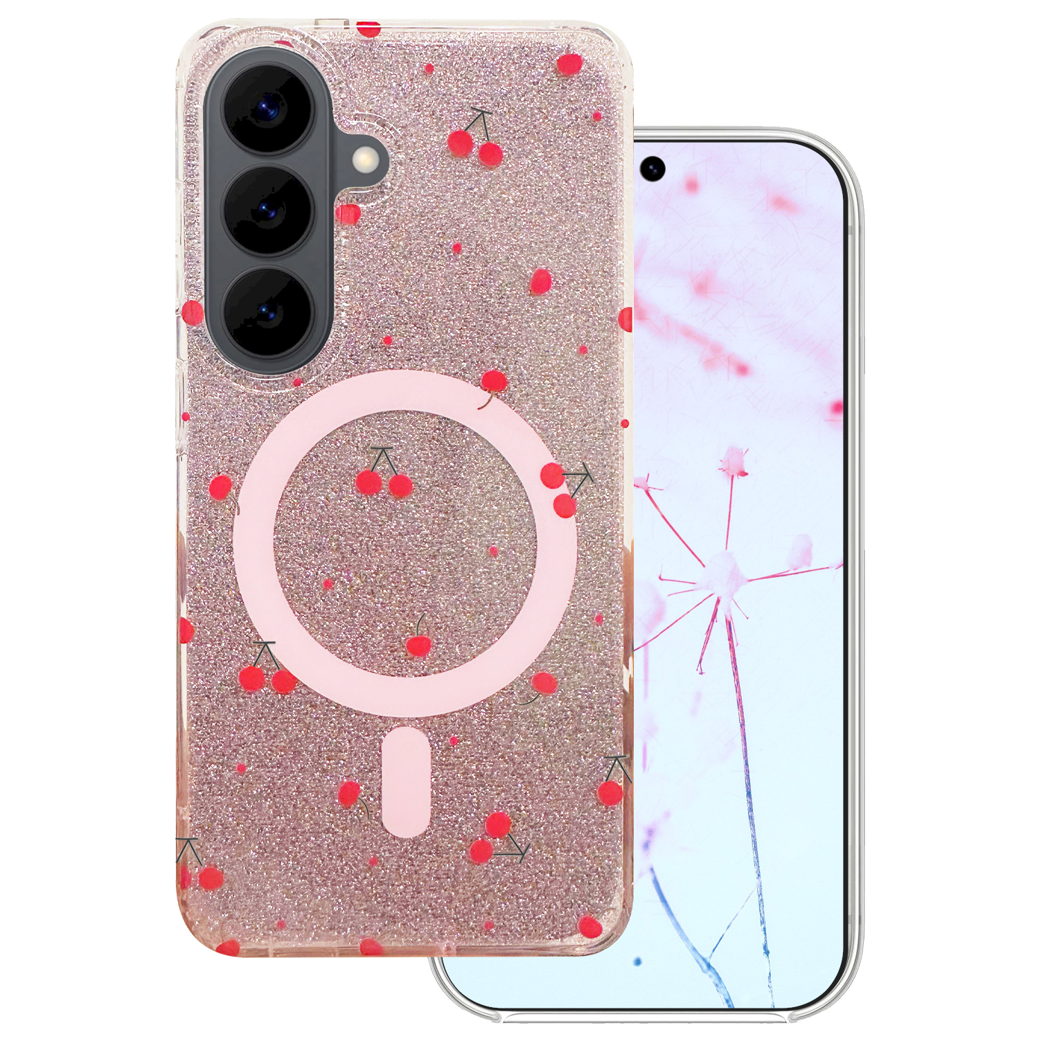 Mocco Cherry Mag Back Case for Samsung Galaxy S26