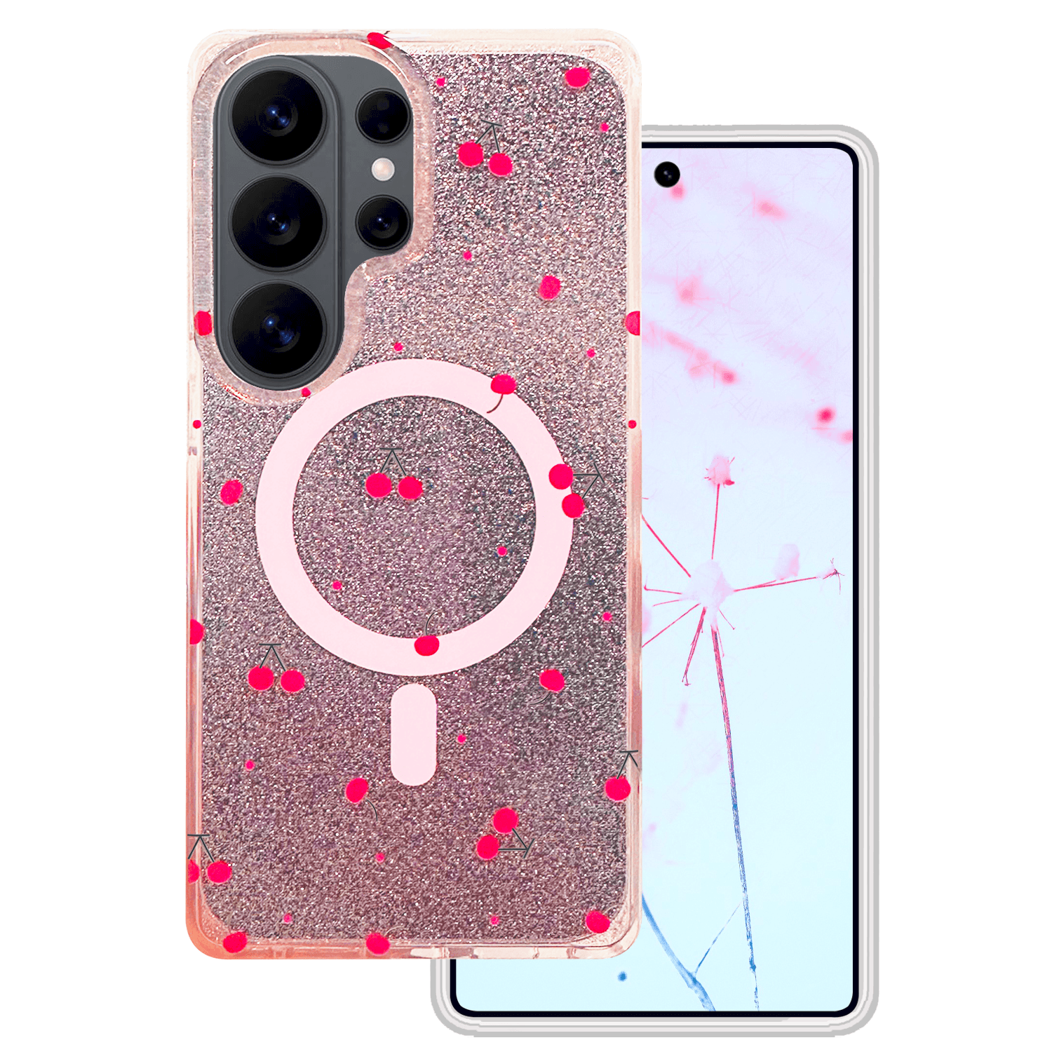 Mocco Cherry Mag Back Case for Samsung Galaxy S26 Ultra