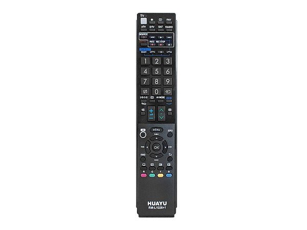 Lamex LXH1026 TV remote control for Sharp RM-L1026+ LCD/LED TVs