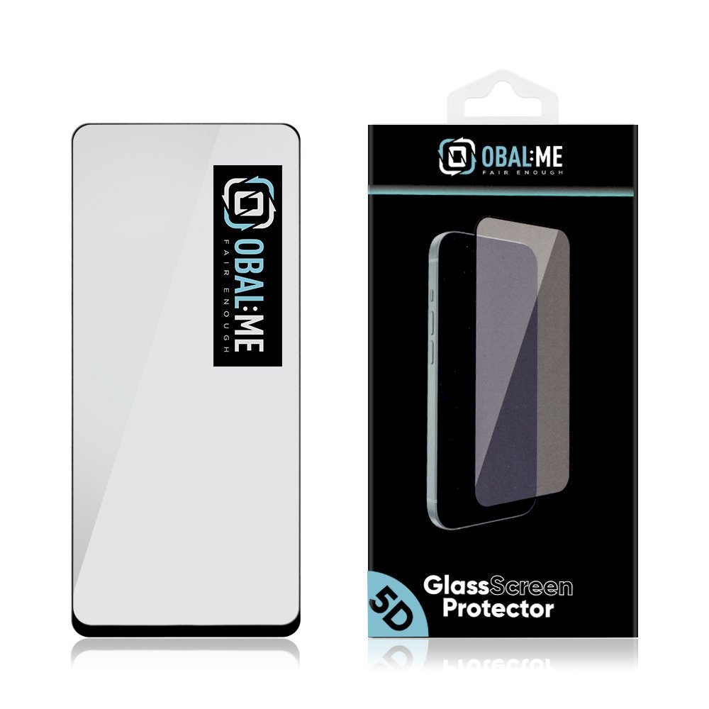 Obal:Me 5D Glass Screen Protector for Samsung Galaxy Xcover7 Pro / Black