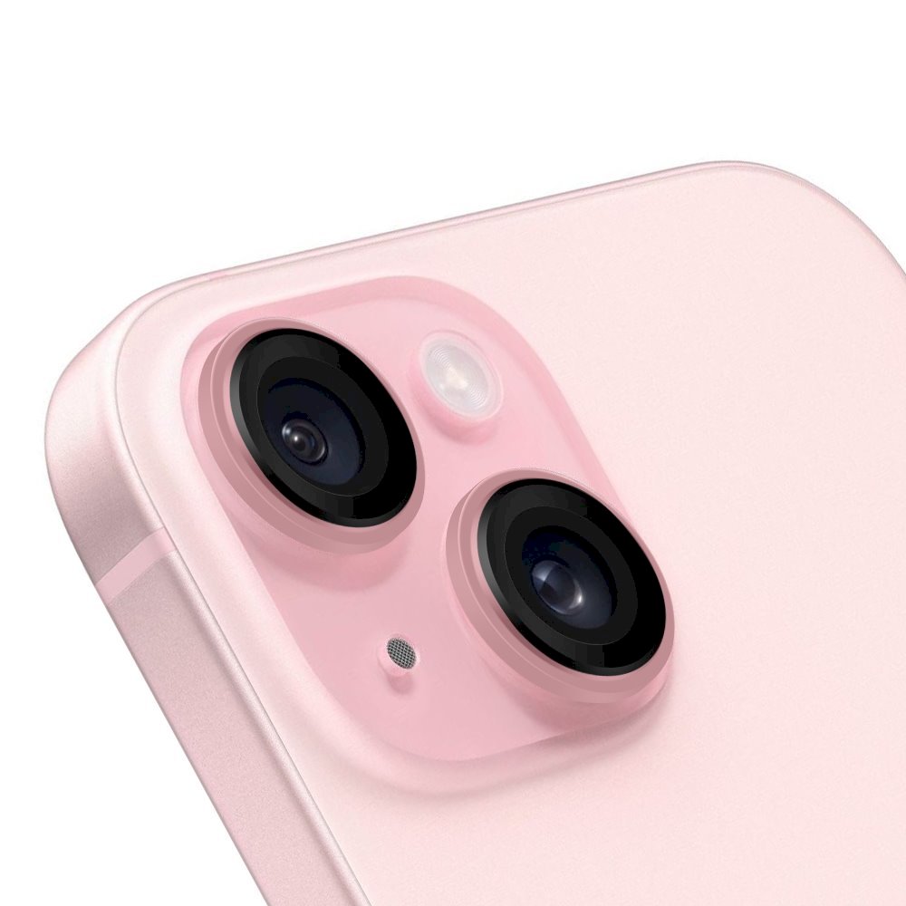 Obal:Me Lens Protector for Apple iPhone 15/15 Plus in pink