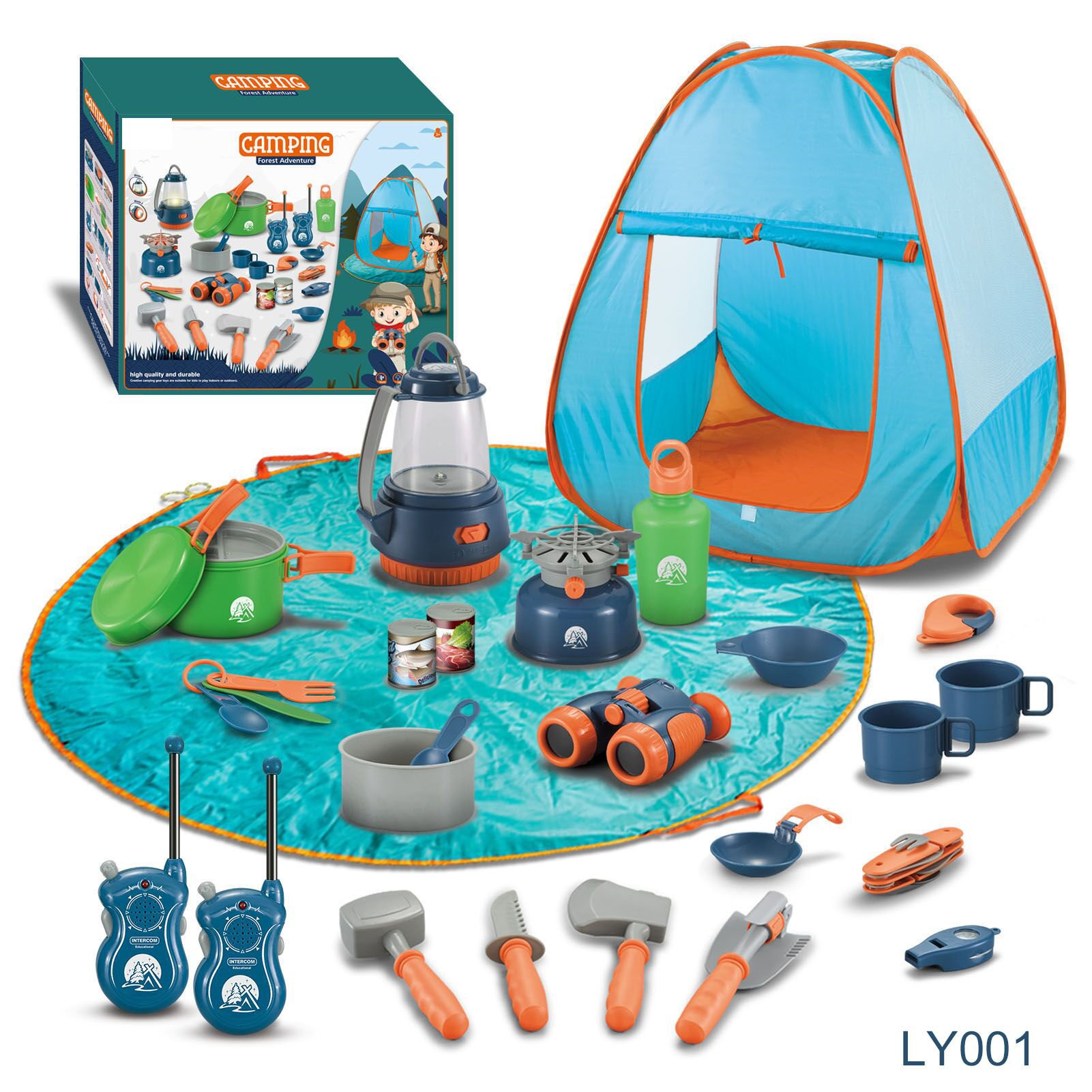 RoGer Mega Camping Set with Tent