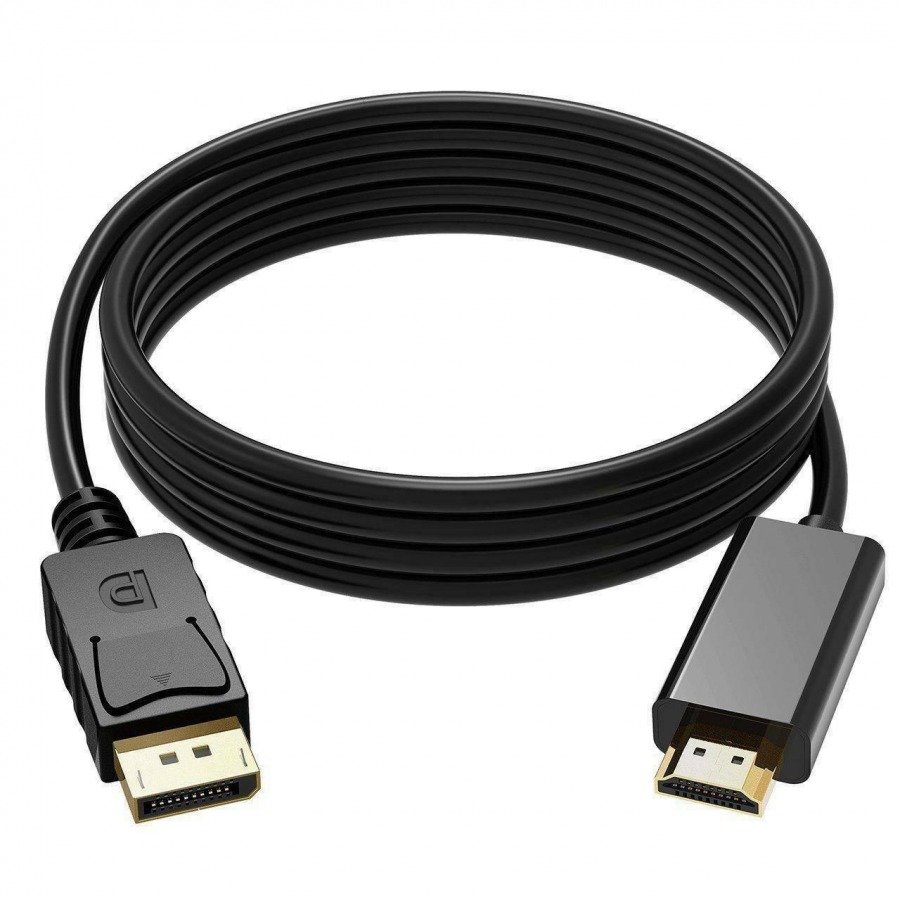 RoGer DisplayPort to HDMI cable / 4K x 2K / 1.8m / Black