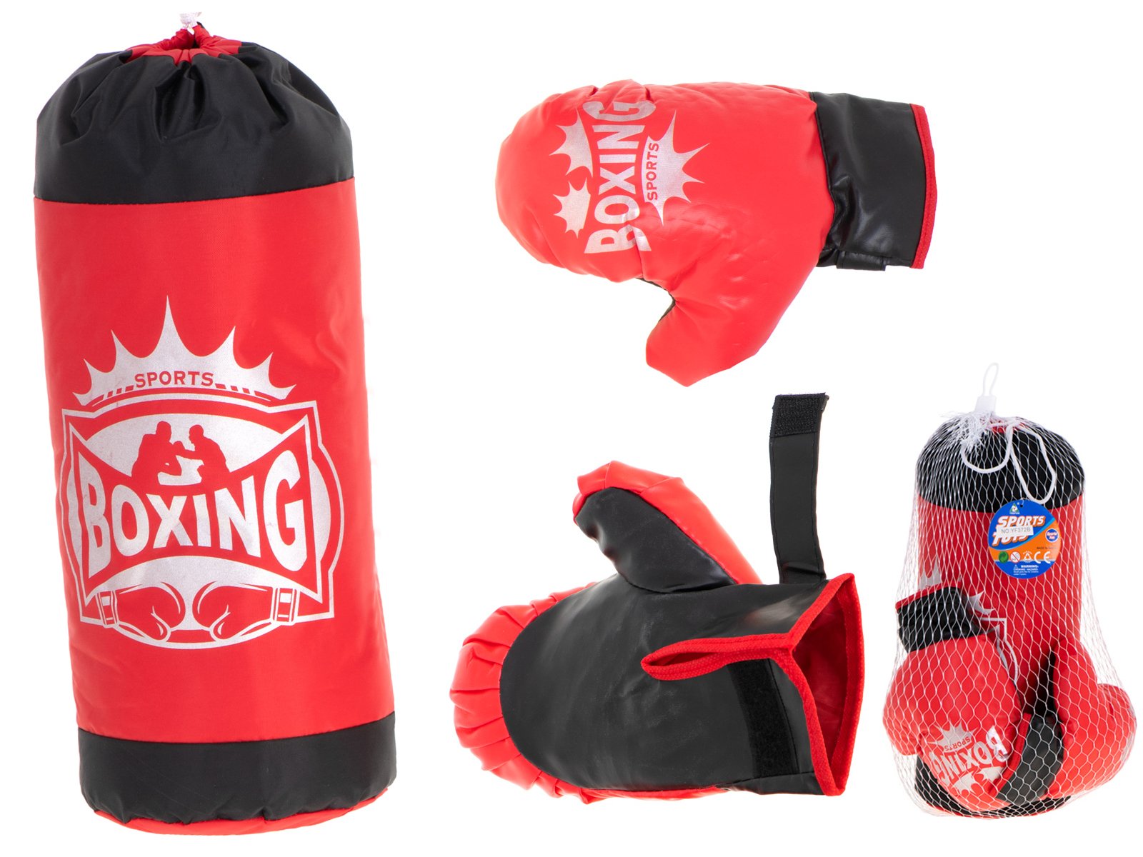 RoGer Children's Red Boxing Set