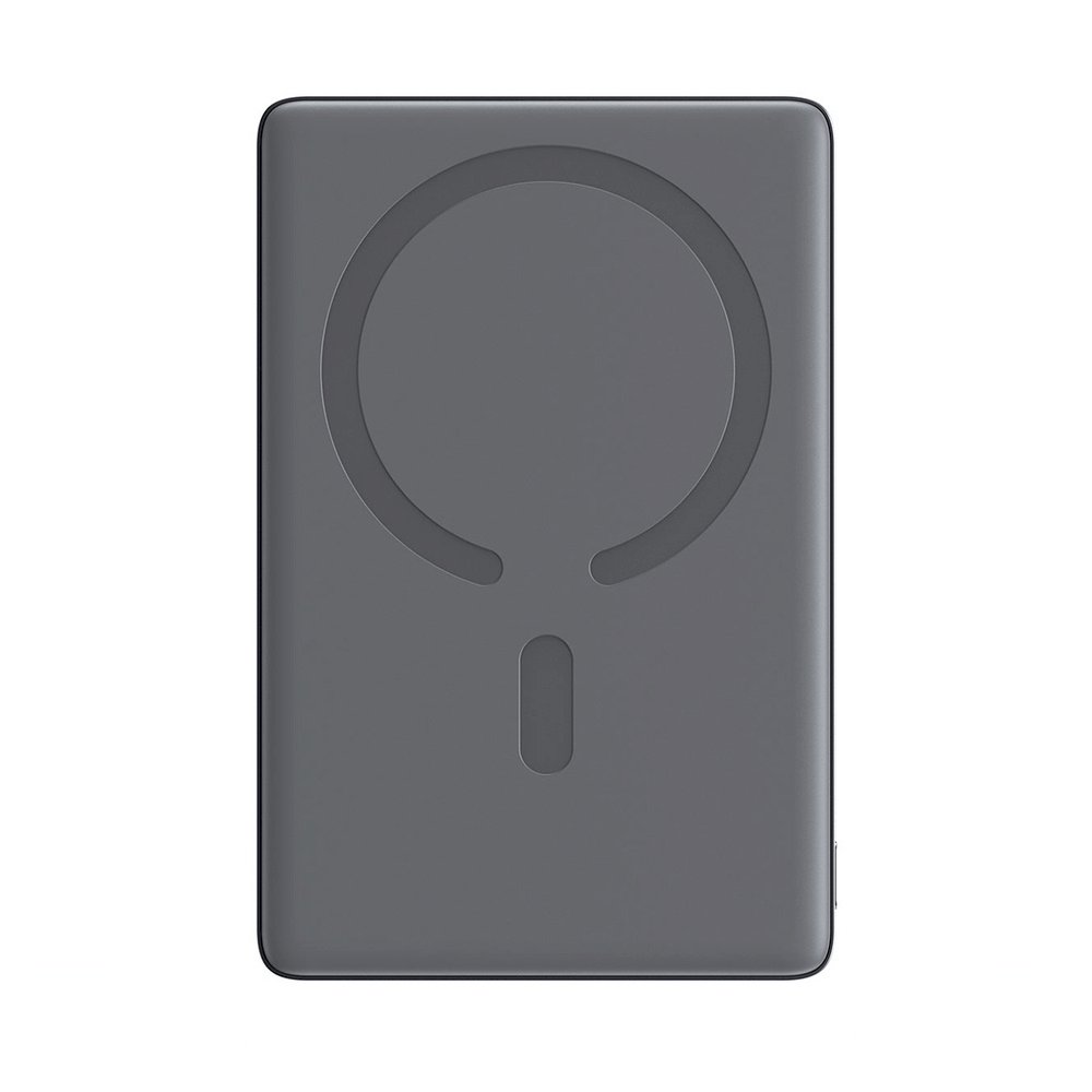 Joyroom JR-PBM08 Power Bank Magnetic Wireless Charging MagSafe 20W C+Lightning PD 20W 5000mAh with Type-C - Type-C cable / gray