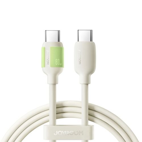 Joyroom Type-C - Type-C Fluorescent Series Cable A53 60W 1.2m / beige