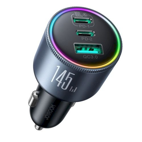 Joyroom Car Charger Mini C+C+U 145W