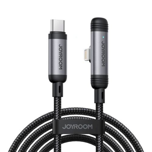 Joyroom EnjoyX Series Type-C to Lightning 90 Degree Cable A56 30W 480mb/s 1.2m / black