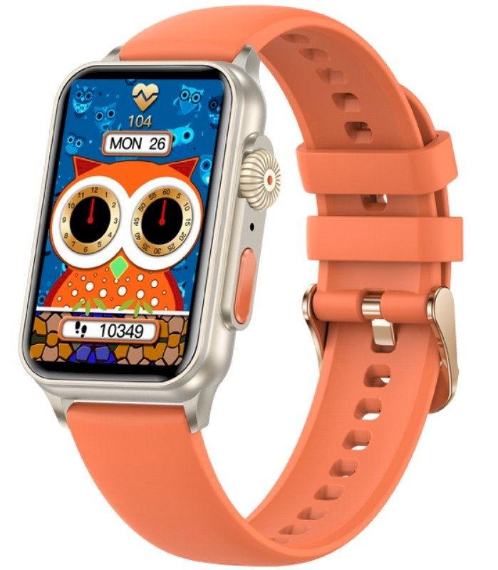 Rubicon RNCF06 Smartwatch / Titanium/Orange
