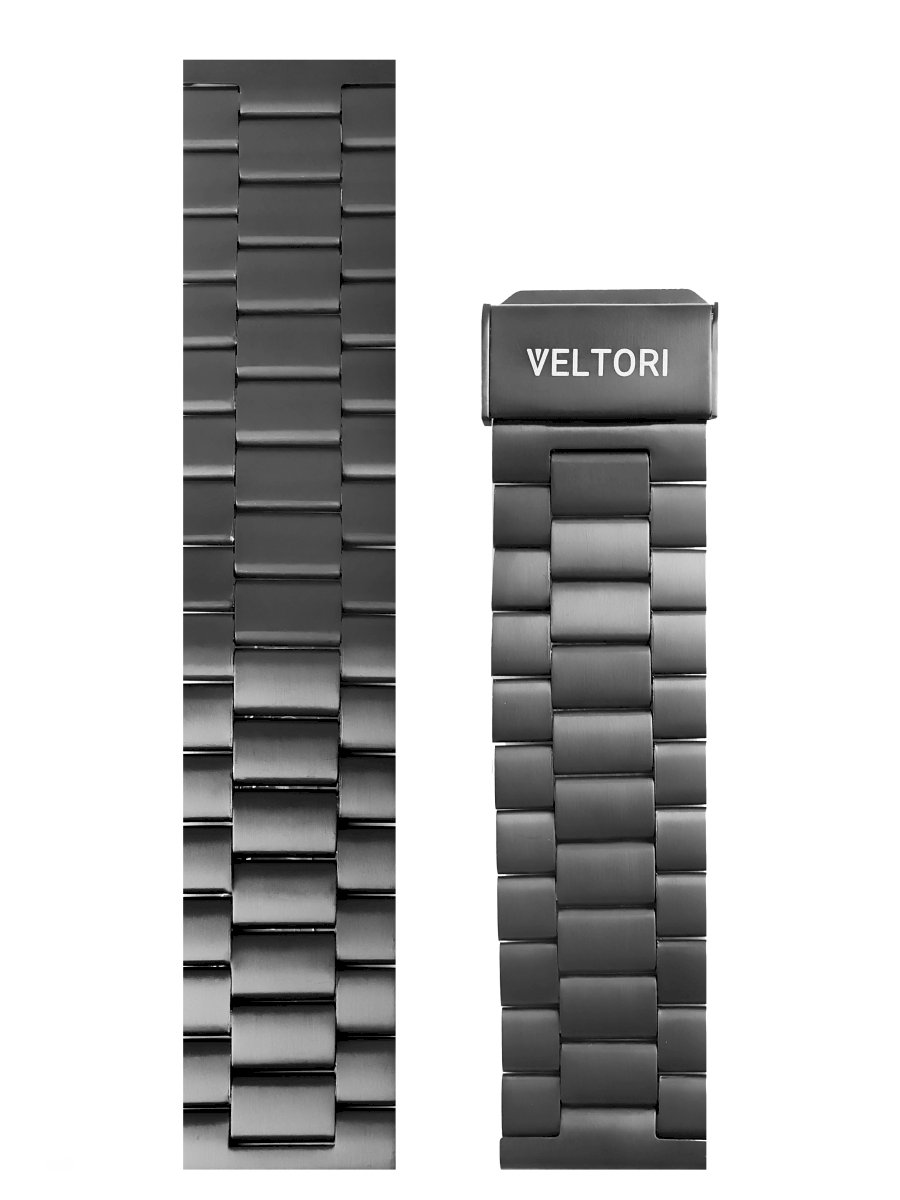 Veltori Smartwatch Strap for Men's Smartwatch VT100 VT150 22mm VTB100 / black
