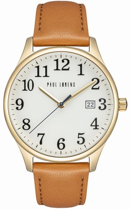 Paul Lorens Men's Watch PL20016A-4B2 / silver