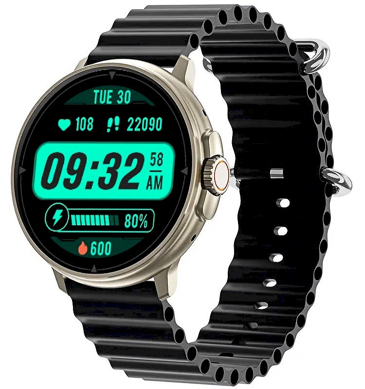Rubicon RNCF15 Smartwatch / Titanium Black