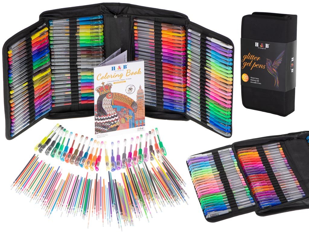 RoGer Set of 120 pens.
