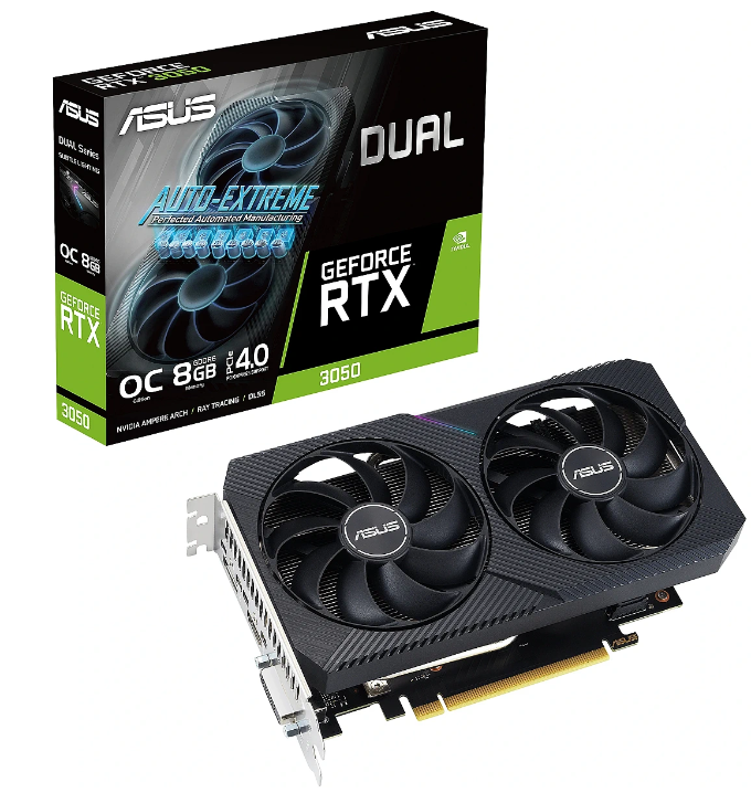 ASUS Dual GeForce RTX 3050 Graphics
