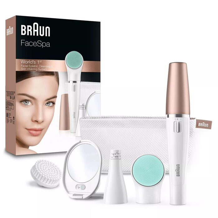 BRAUN FaceSpa 851V Epilator + cosmetic