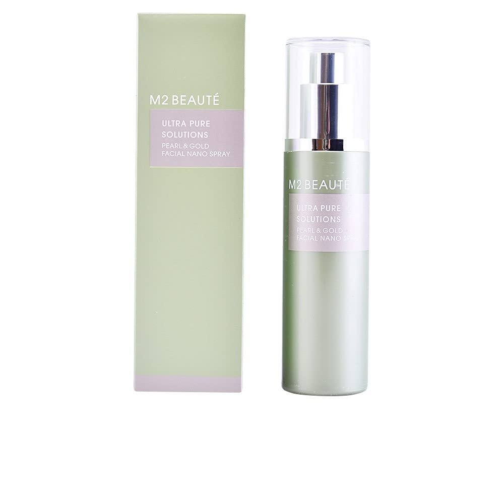 M2 Beauté Ultra Pure Solutions Pearl AND Gold Facial Nano Spray 75 ml