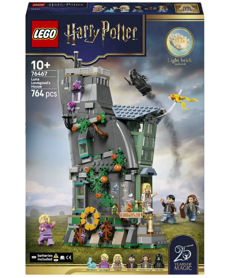 Lego Harry Potter and Luna Lovegood's House Constructor