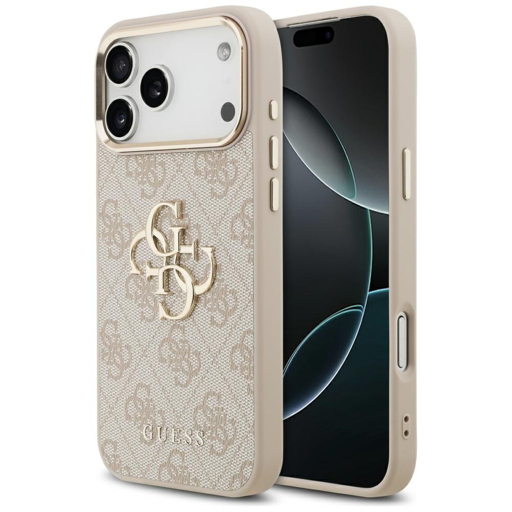 GUESS 4G Big 4G Classic Logo Smartphone Case for Apple iPhone 17 Pro Max