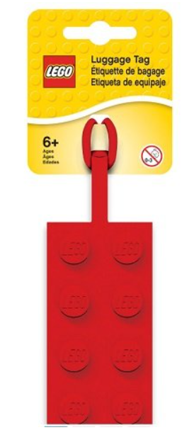 Lego Red Block Luggage Hanger 52002