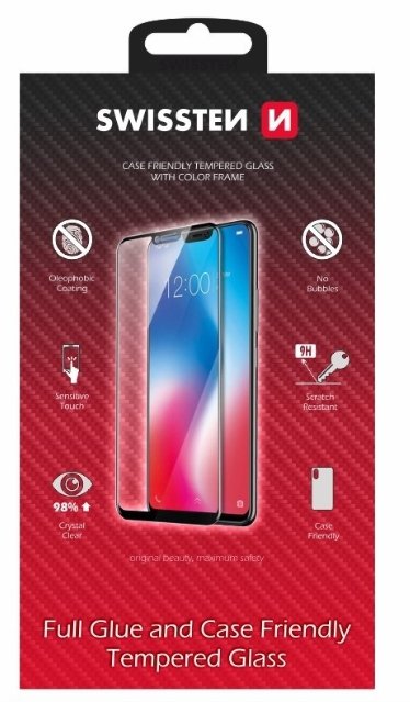 Swissten Full Face Tempered Glass Aizsargstikls