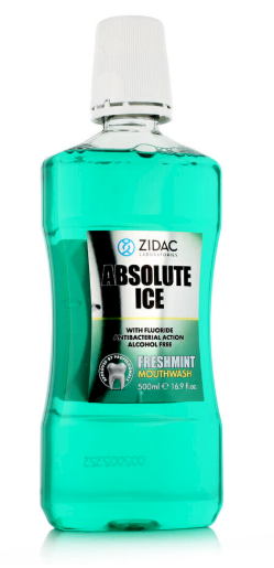 Zidac Laboratories Absolute Ice Freshmint Mouthwash