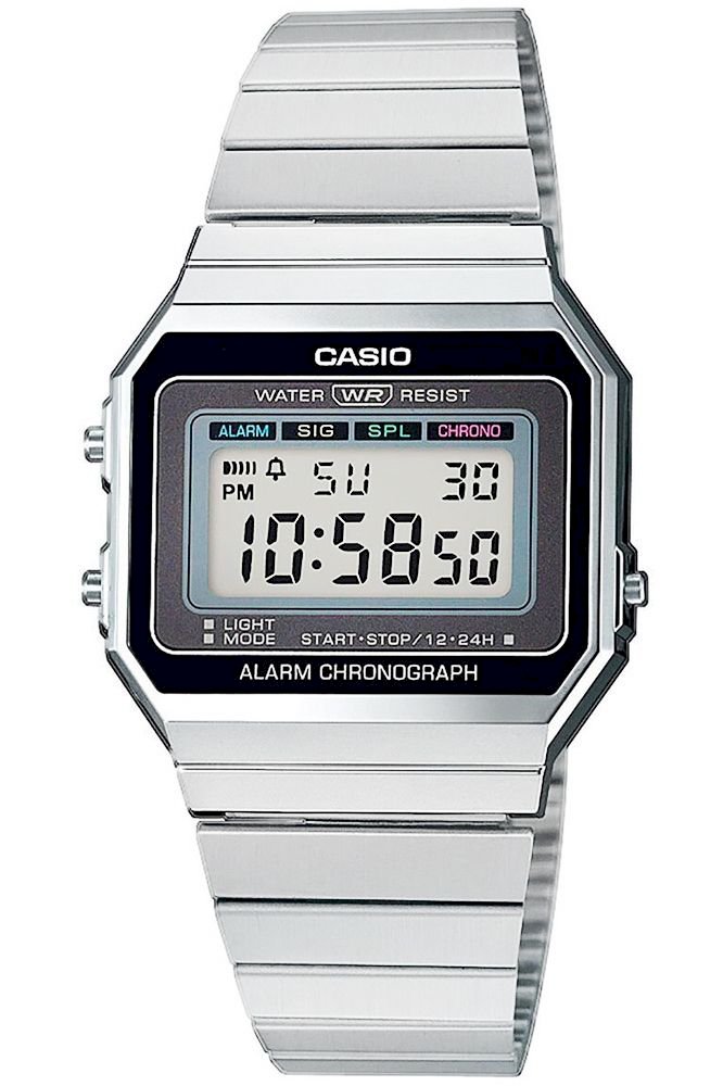 CASIO A700WE-1AEF Unisex watch / Silver