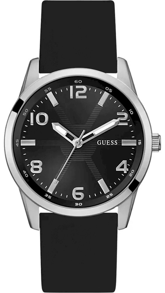 GUESS GW0805G1 Men's watch / black - silver