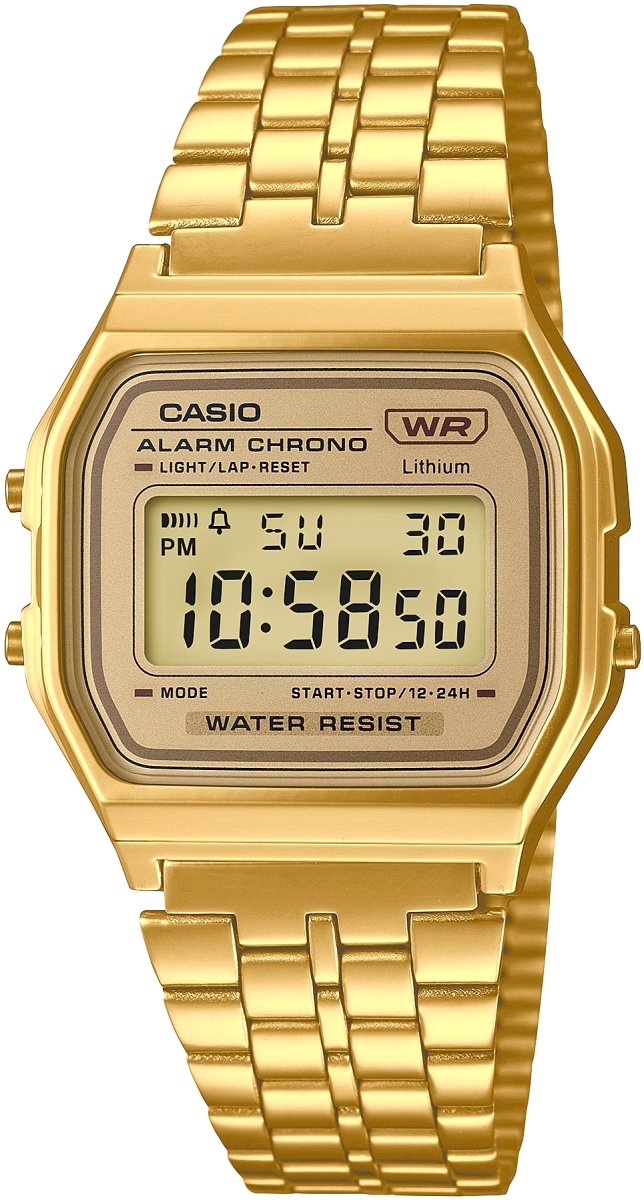 CASIO A158WETG-9AEF Vintage watch / Gold