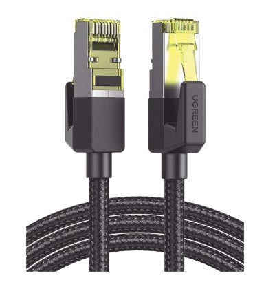 UGREEN 80424 RJ-45 Networking Cable Cat7 F/FTP 3 m / black
