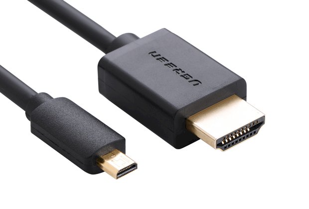 UGREEN 30103 Micro-HDMI to HDMI Video Cable Adapter 2 m