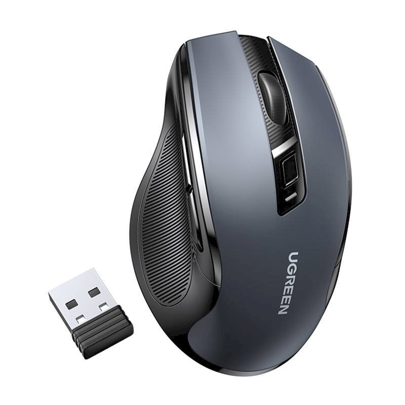 R-Go Tools UGREEN MU006 Wireless Optical Mouse 4000 DPI Right-handed / black