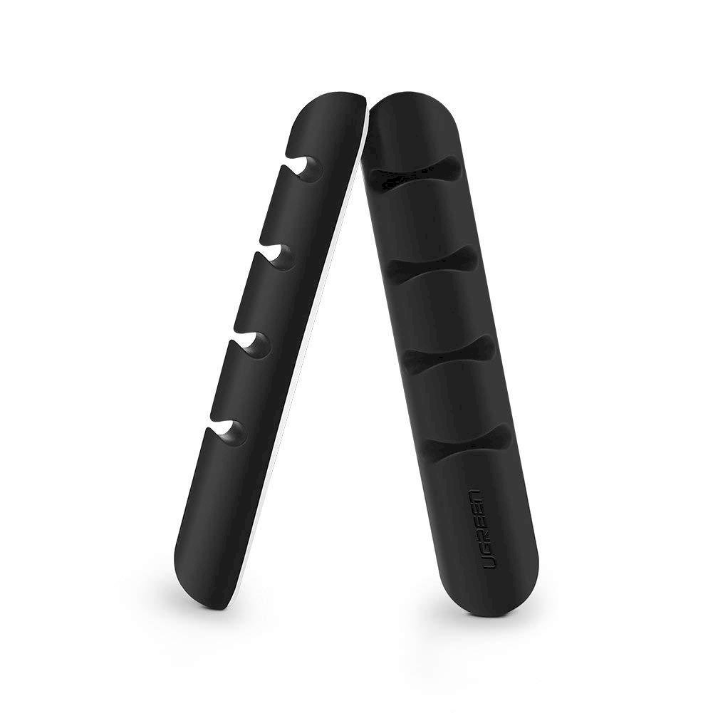 UGREEN 30762 Cable Organizer Cable Holder 2 pc(s) Silicone / black