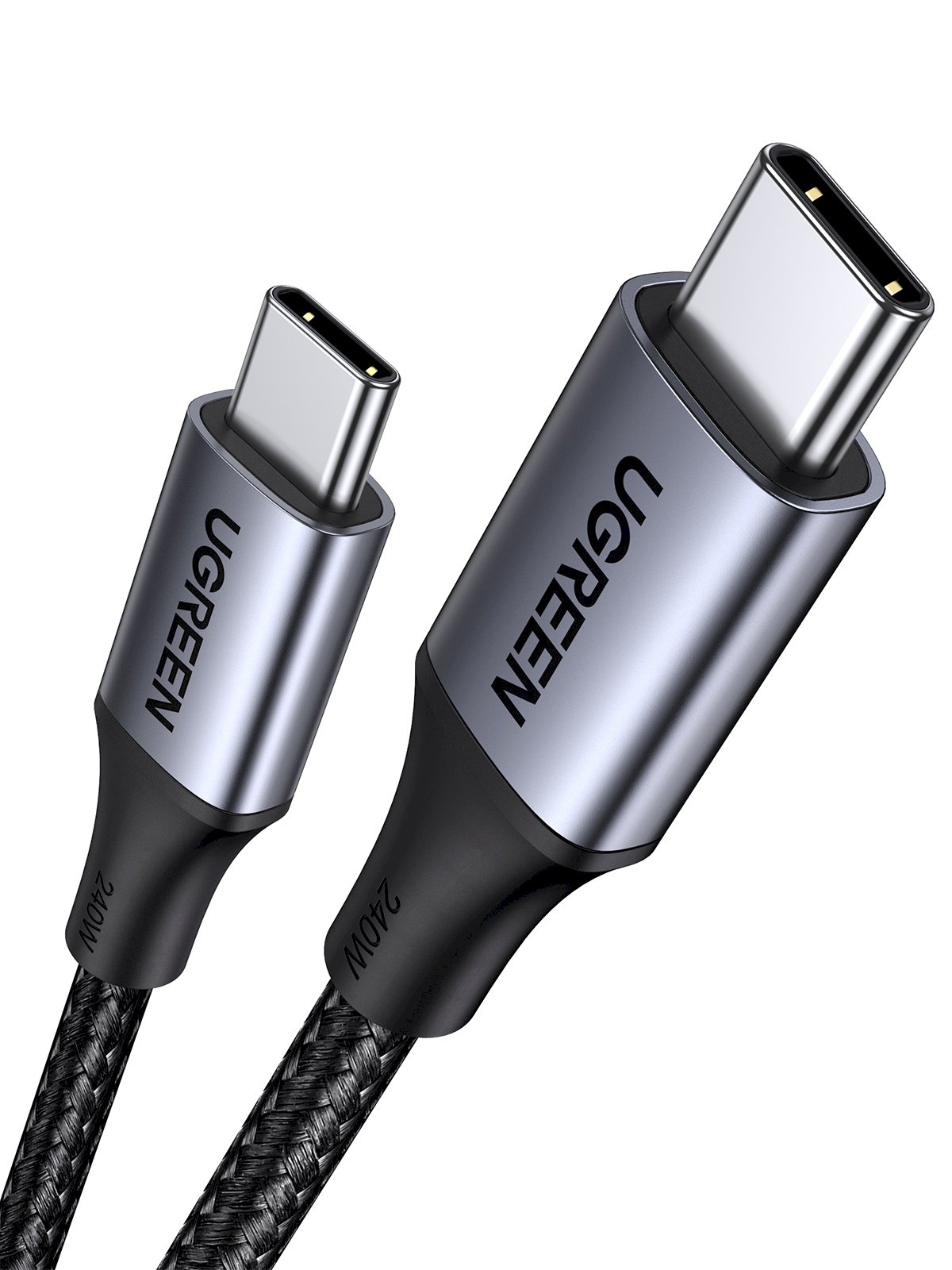 UGREEN 15311 USB-C to USB-C Charging Cable 240W 1m 4.8 Gbit/s / grey
