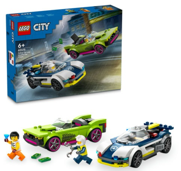 Lego 60415 Police Car and Muscle